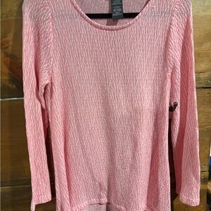 Chelsea & Theodore Soft Pink Crew Neck Sweater